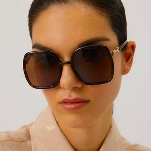 Gucci GG0890S 002 Sunglasses Dark Havana Brown Women